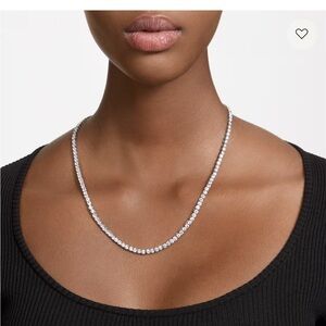 Swarovski large tennis necklace